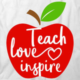 Teach Love Inspire Apple T-Shirt