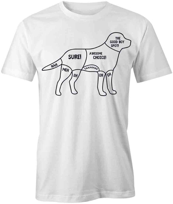 Dog Pet Diagram T-Shirt