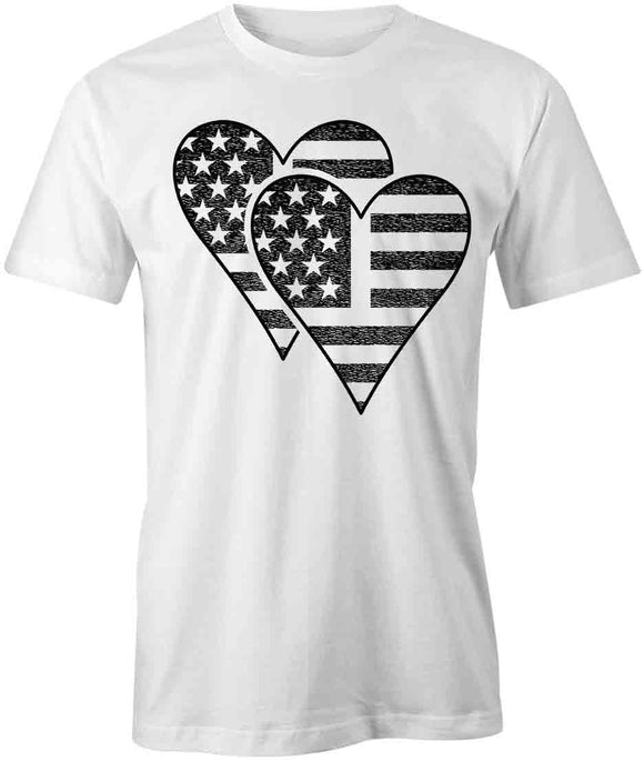 America Heart 2 T-Shirt