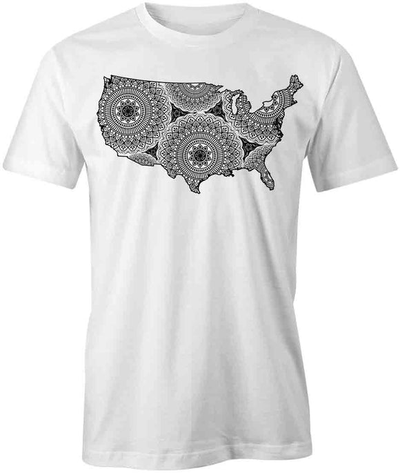 America Mandala T-Shirt