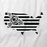 USA Flower Map T-Shirt