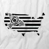USA Flower Map T-Shirt