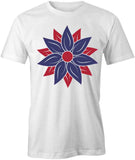 Rd Blu Sunflower T-Shirt