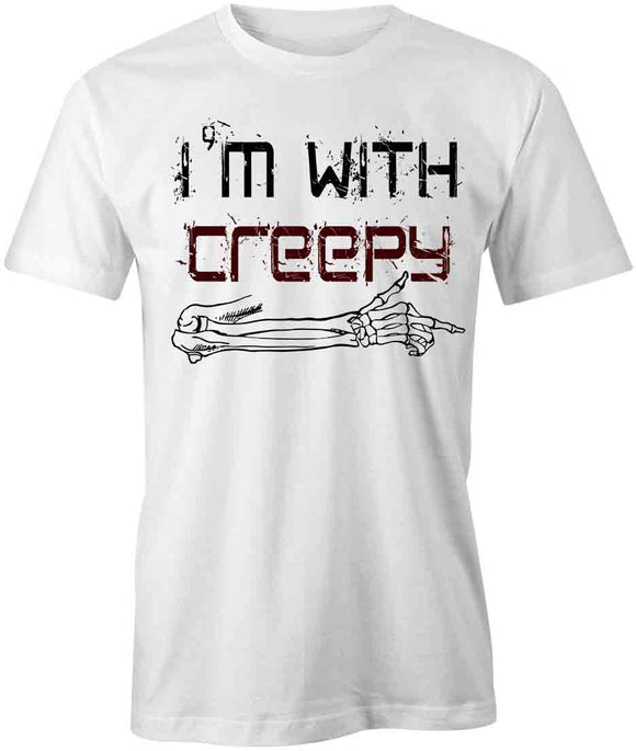 With Creepy T-Shirt