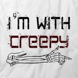 With Creepy T-Shirt