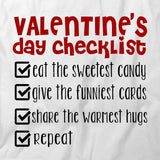 Valentines Day Checklist T-Shirt