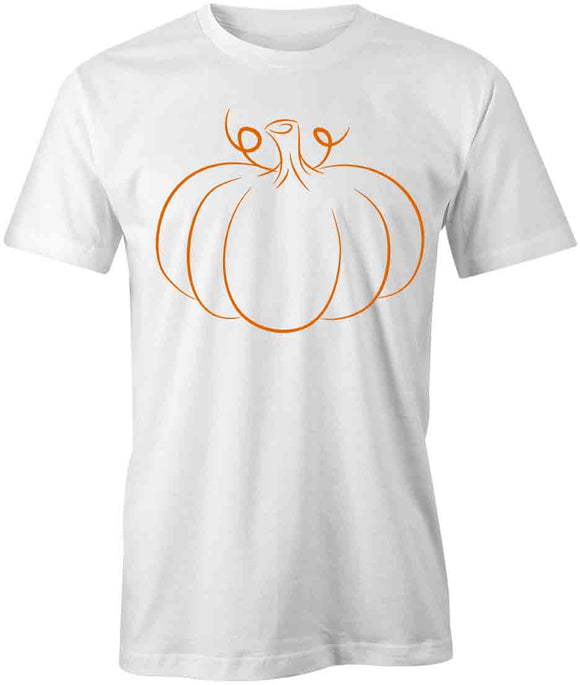 Outline Pumpkin Or T-Shirt