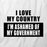 Ashamed of Government T-Shirt