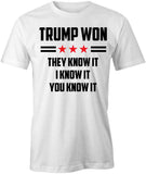 They Know I Know T-Shirt