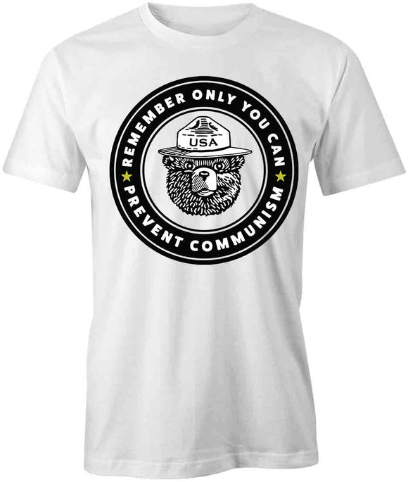 Smokey Prevent Communism T-Shirt