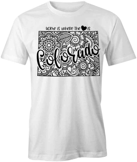 State Mandala - Colorado T-Shirt