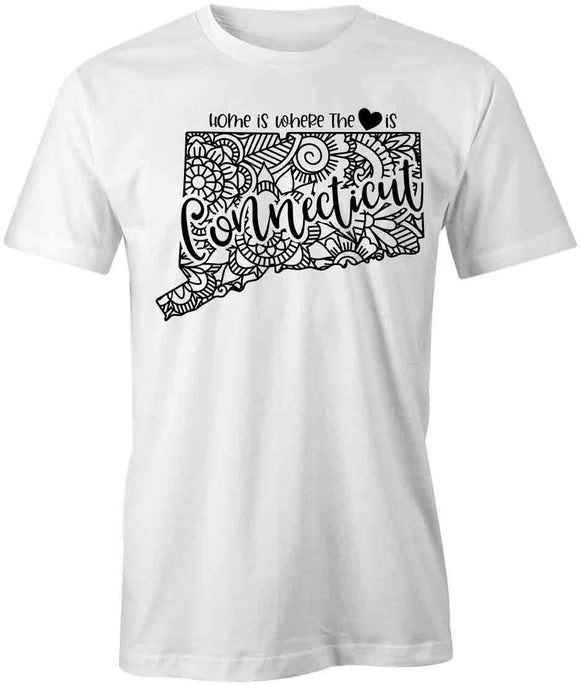 State Mandala - Connecticut T-Shirt