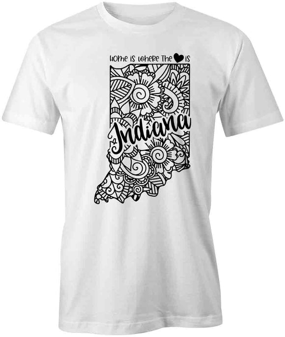 State Mandala - Indiana T-Shirt