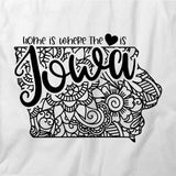 State Mandala - Iowa T-Shirt