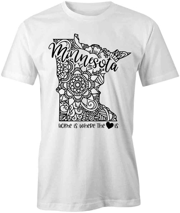 State Mandala - Minnesota T-Shirt