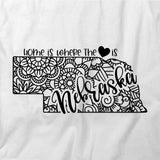 State Mandala - Nebraska T-Shirt