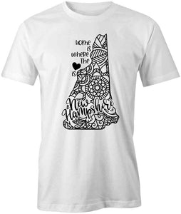 State Mandala - New Hampshire T-Shirt