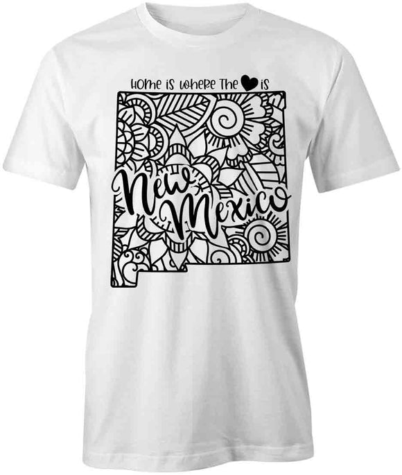 State Mandala - New Mexico T-Shirt
