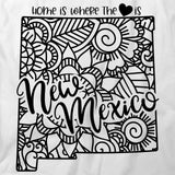 State Mandala - New Mexico T-Shirt