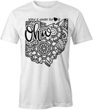 State Mandala - Ohio T-Shirt