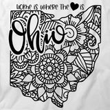 State Mandala - Ohio T-Shirt