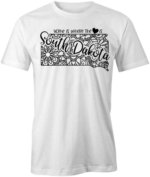 State Mandala - South Dakota T-Shirt