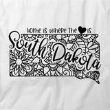 State Mandala - South Dakota T-Shirt