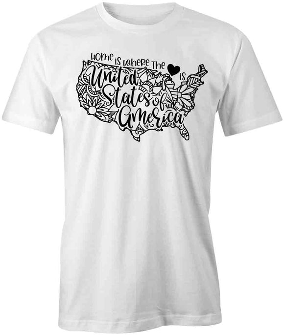 State Mandala - United States T-Shirt