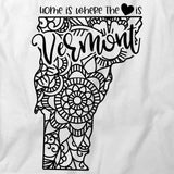 State Mandala - Vermont T-Shirt