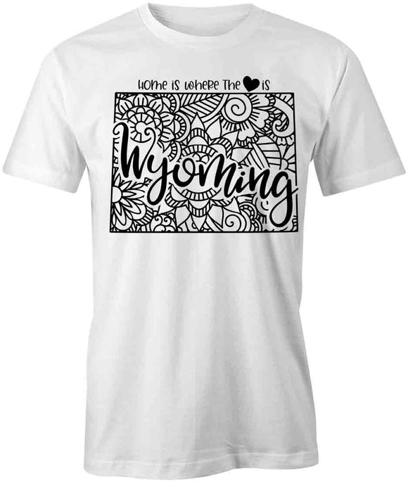 State Mandala - Wyoming T-Shirt