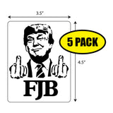 FJB Trump Middle Fingers Sticker
