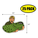 S. Irwin Croc Sticker
