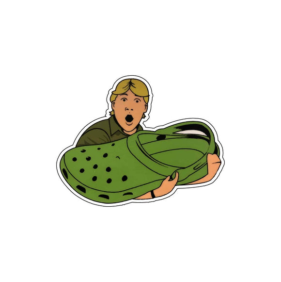 S. Irwin Croc Sticker