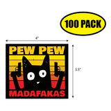 Pew Pew Madafakas Sticker