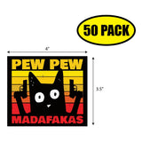 Pew Pew Madafakas Sticker