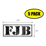 FJB Stencil Sticker