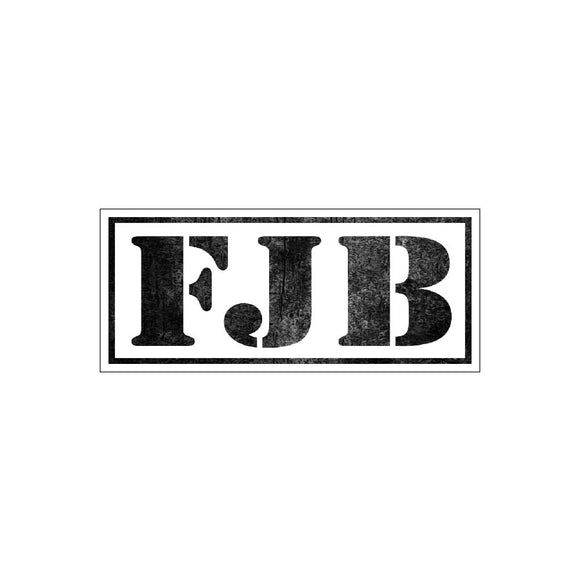 Fjb Sticker Full Color Custom Vinyl Sticker Decals | 24 hr Production. Fast Free ...