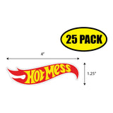 Hot Mess Sticker