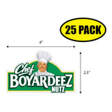 Chef Boyardeez Nutz Sticker