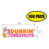 Dunkin Deeznuts Sticker