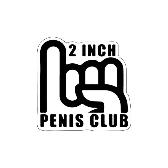 Two-Inch Penis Club Sticker