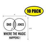 Dad Jokes Sticker