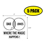Dad Jokes Sticker