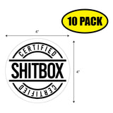 Certified Shitbox Sticker