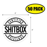 Certified Shitbox Sticker