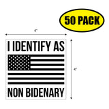 I Identify As Non-Bidenary Sticker