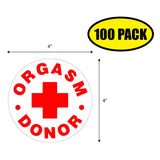 Orgasm Donor Sticker
