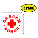 Orgasm Donor Sticker