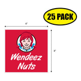 Wendeez Nuts Sticker