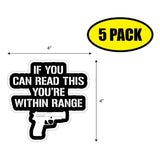 If You Can Read This Sticker